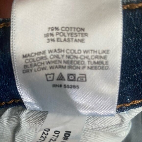 Express Mens Hyper Stretch Athletic Slim Jeans 31x32 Denim Blue - Picture 5 of 11